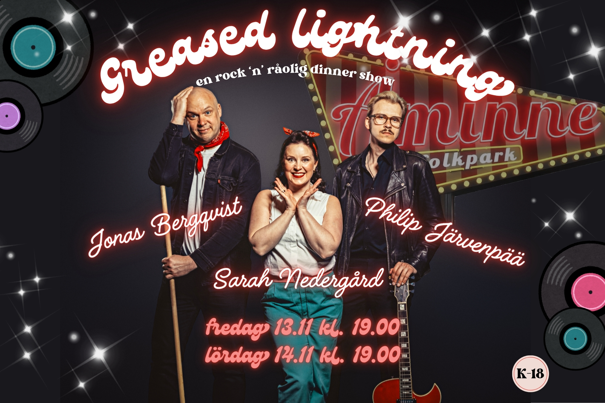 Greased Lightning Show & Dinner